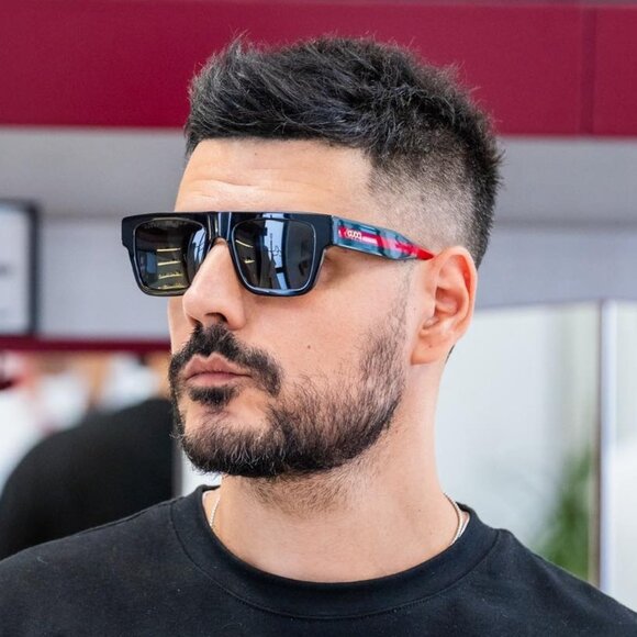 Gucci Women Sunglasses Black Grey Square GG1868S 001 NEW AUTHENTIC - Picture 10 of 10